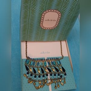 New Never Worn Stella & Dot Malta Bib Necklace